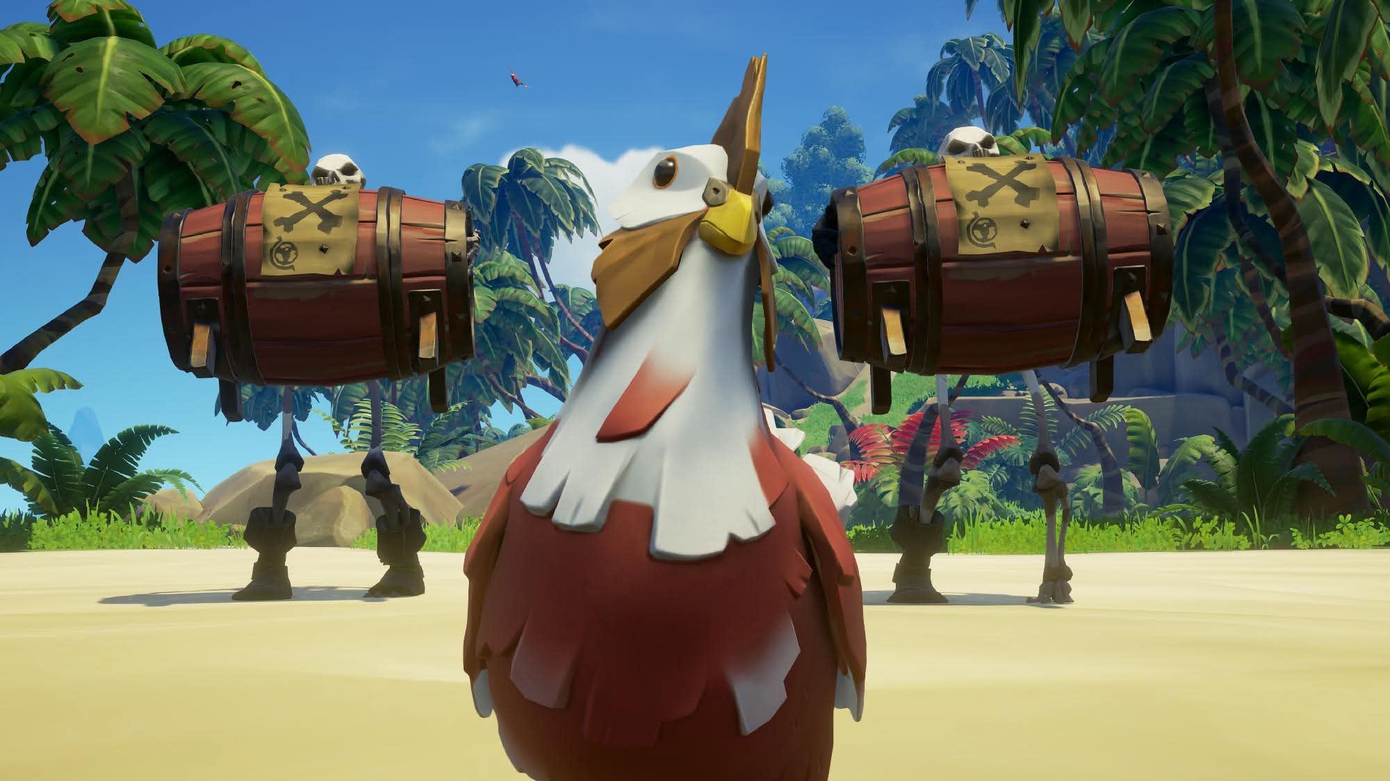 Sure hope nothing bad happens to this chicken!